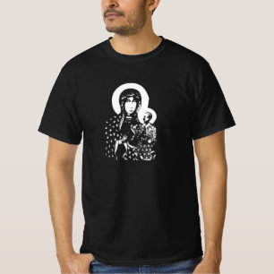 Schwarze Madonna mit Czestochowa T - Shirt