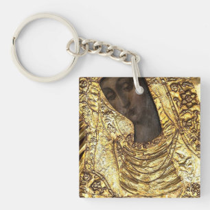 Schwarze Madonna Polen Unsere Dame der Gnade Schlüsselanhänger