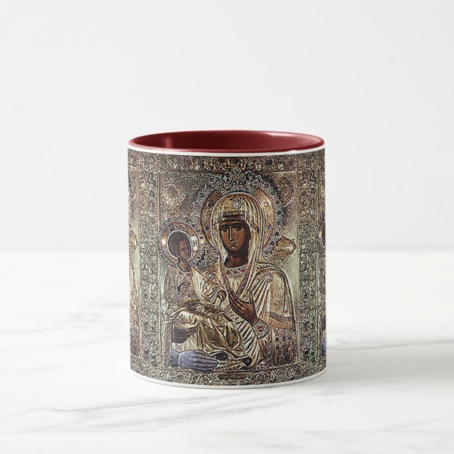 Schwarze Madonna Tasse 2 (Zentrum)