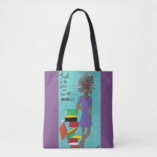 Schwarze magere Anmerkungs-Taschen-Tasche (lila)