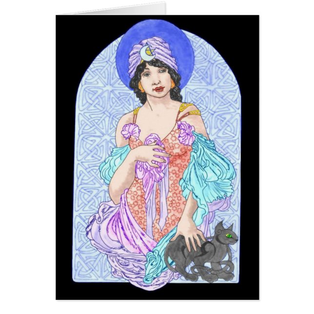 Schwarze Magie-Frau (Vorne)