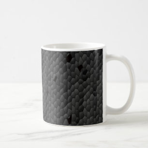 Schwarze Mamba illustriert, Kunst Kaffeetasse