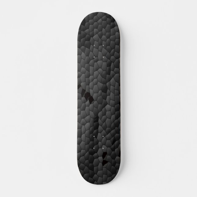 Schwarze Mamba in illustriert, Kunstdrucke, Skateboard (Vorne)