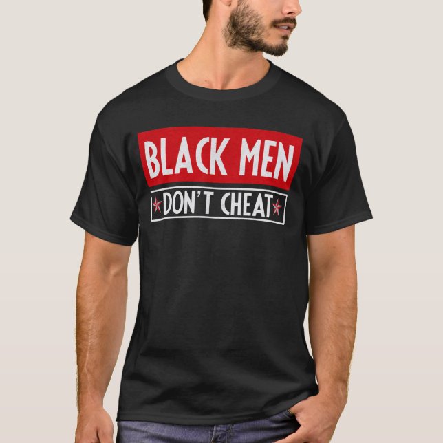 Schwarze Männer schneiden nicht T-Shirt (Vorderseite)