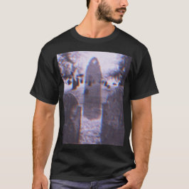 Schwarze Manschette im Friedhof T-Shirt