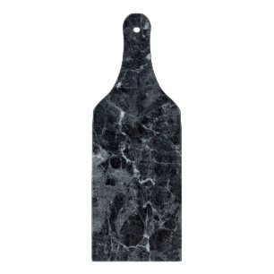 Schwarze Marmortextur Schneidebrett