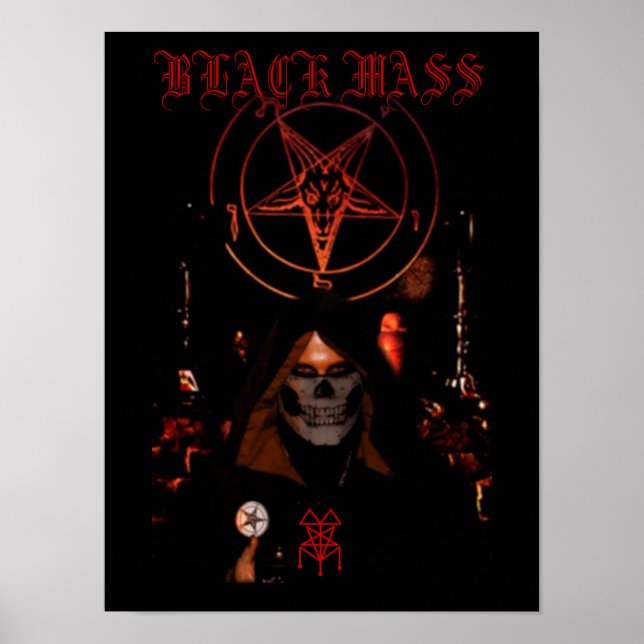 Schwarze Masse Poster (Vorne)