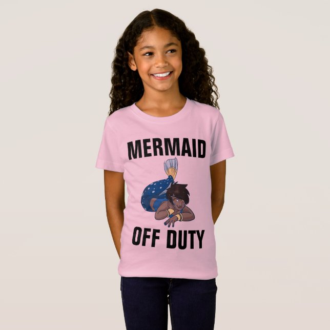 SCHWARZE MERMAID-T - Shirt, ABGABE T-Shirt (Vorne ganz)