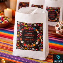 Schwarze mexikanische Fiesta-Blumen-Gold-Tiara Qui