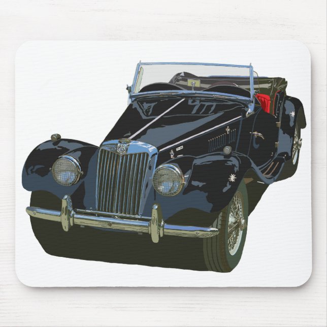 Schwarze MG TF 1500 Mousepad (Vorne)