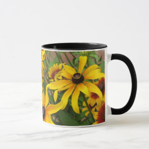 Schwarze mit Augen Susans Tasse