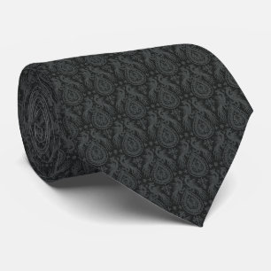 Schwarze mittelalterliche Drachen Krawatte