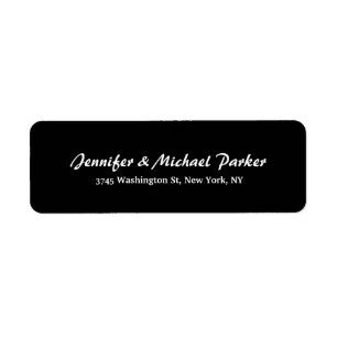 Schwarze moderne Creative Pinselskriptfamilie
