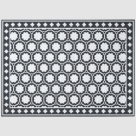 Schwarze moderne Knochenintarsien-Dekupage-Papier Seidenpapier