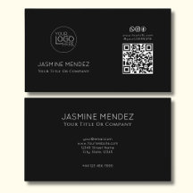 Schwarze moderne soziale QR-Code-Symbole