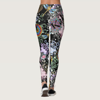 Schwarze Molassen Milkshake Leggings