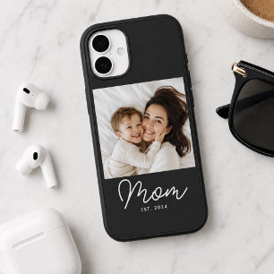 Schwarze Mom etablierte Skript Foto iPhone 16 Hülle