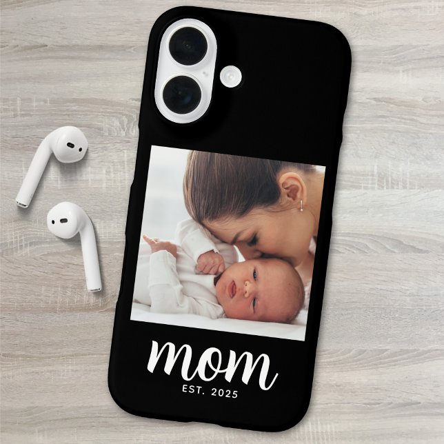 Schwarze Mom etablierte Skript Foto Case-Mate iPhone Hülle (Von Creator hochgeladen)
