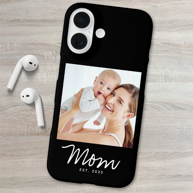 Schwarze Mom etablierte Skript Foto Case-Mate iPhone Hülle (Von Creator hochgeladen)