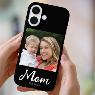 Schwarze Mom etablierte Skript Foto Case-Mate  iPhone 16 Hülle