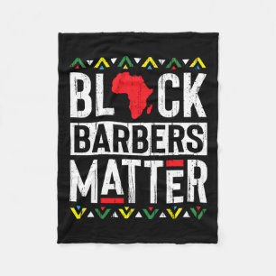 Schwarze Monate Barber Problem Geschichte Afrikani Fleecedecke