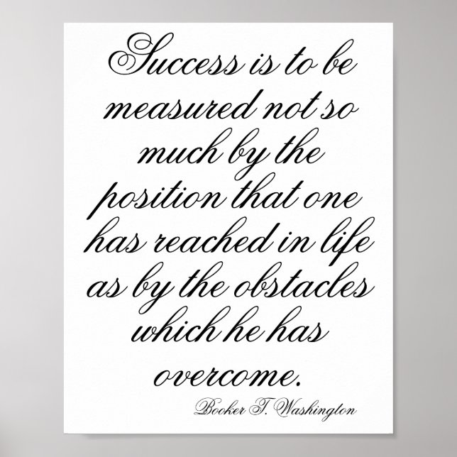 Schwarze Monate, Inspiration, Motivierend Zitat, Poster (Vorne)