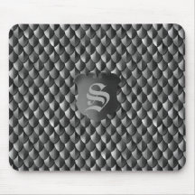 Schwarze Monogramm für das Rüstung eines Drachen