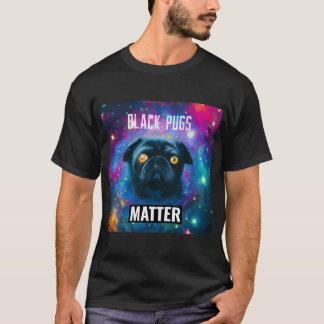 Schwarze Möpse zählen T-Shirt