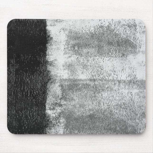 Schwarze Mousepad mit gerollter Farbe (Vorne)