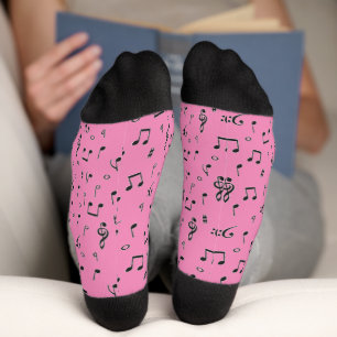 Schwarze Musik Socken