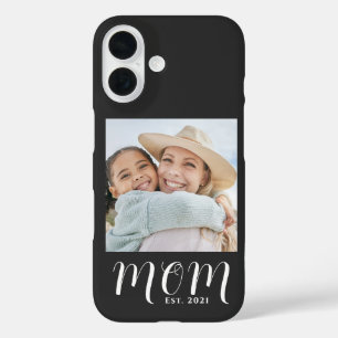Schwarze Mutter etablierte Skript Foto Case-Mate iPhone 16 Hülle