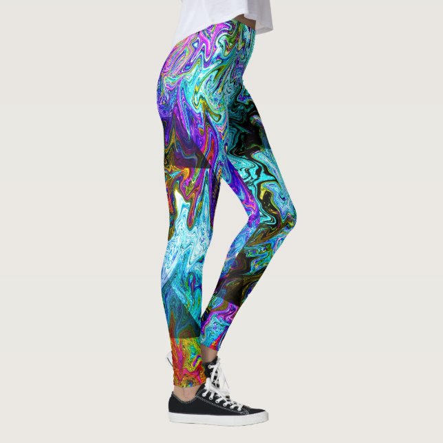 Schwarze Nacht...... Leggings (Rechts)