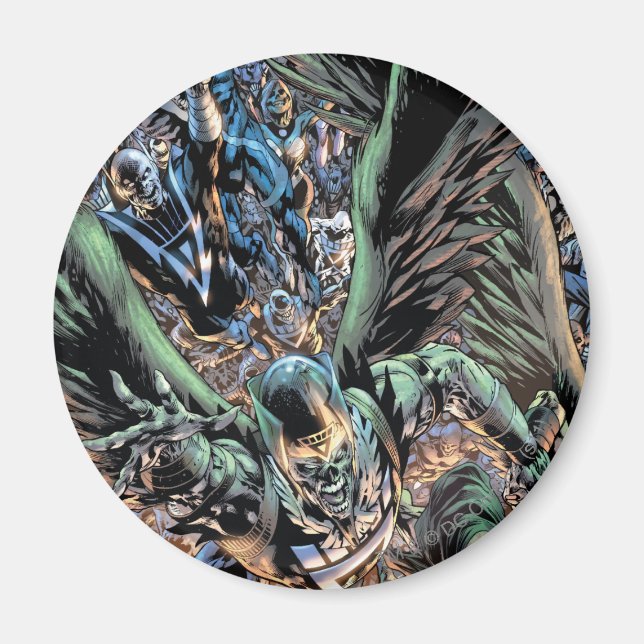 Schwarze Nachtgruppe - Farbe Magnet (Vorne)