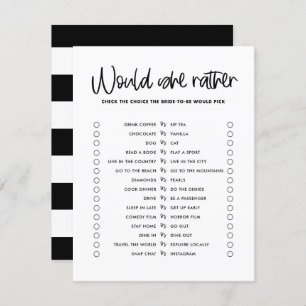 Schwarze Niedliche Kalligraphie würde sie eher spi Einladung