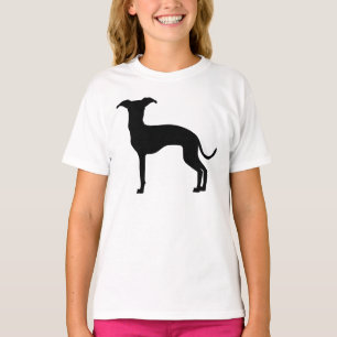 Schwarze (oder Ihre Farbe) Italienische Windhund-S T-Shirt