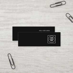 Schwarze Ohrstecker-Anzeige Karte Benutzerdefini