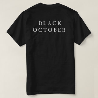 Schwarze Oktober T-Shirt