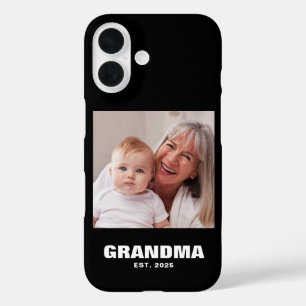 Schwarze Oma etablierte kühnes Foto iPhone 16 Hülle