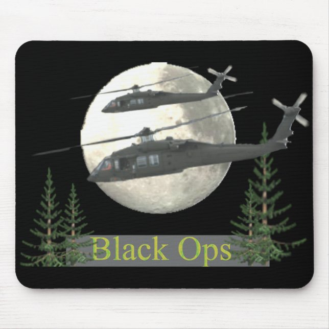 schwarze ops mousepad (Vorne)