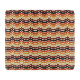 SCHWARZE ORANGE ROTE BROWN FALL WAVES SCHNEIDEBRETT