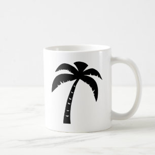 Schwarze Palme Tasse