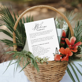 Schwarze Palmwedding-Reiseroute Karte