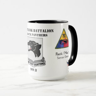 SCHWARZE PANTHER-761. BATAILLON - BEHÄLTER MAs Tasse