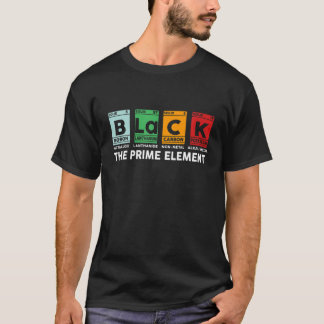 Schwarze Periodische Tabelle Das schwarze Element  T-Shirt