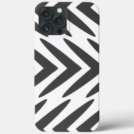 Schwarze Pfeilköpfe Afrikanische Print Case-Mate iPhone Hülle
