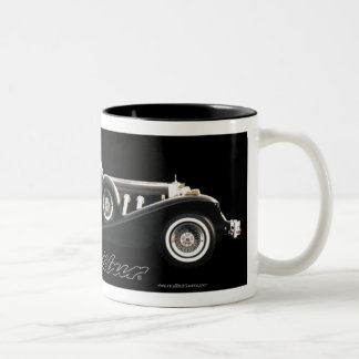 Schwarze Phaeton-Tasse Excalibur Reihen-IV Zweifarbige Tasse