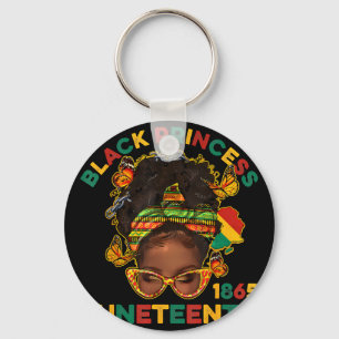 Schwarze Prinzen Juneteenth 1865 Geschichtsmonat M Schlüsselanhänger