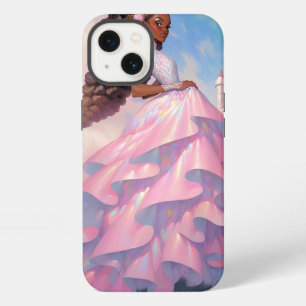 Schwarze Prinzessin Fantasy-Kunst iPhone 13 Hülle