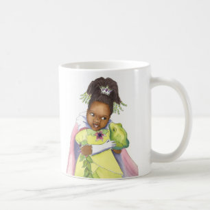 Schwarze Prinzessin u. die Froschmädchen-Tasse Tasse
