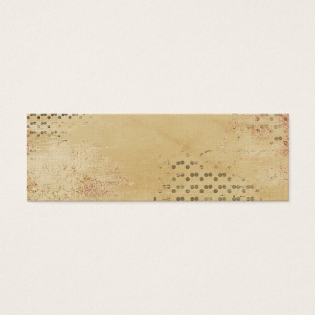 Schwarze Punkte riskieren Kraft Papier Collage Hin (Vorderseite)